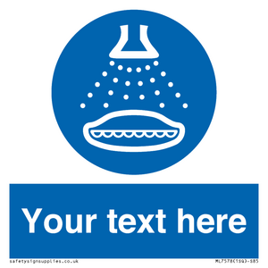 Custom start water spray in launch sequence